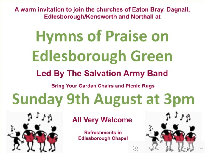 Hymns on the Green, 9 August Hymns Green.jpg